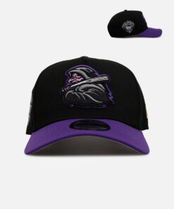 New Era Rochester Red Wings 'Wrestlepack' 9FORTY A-Frame Snapback Black/Purple