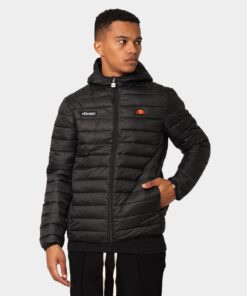 Ellesse Lombardy Padded Puffer Jacket Black