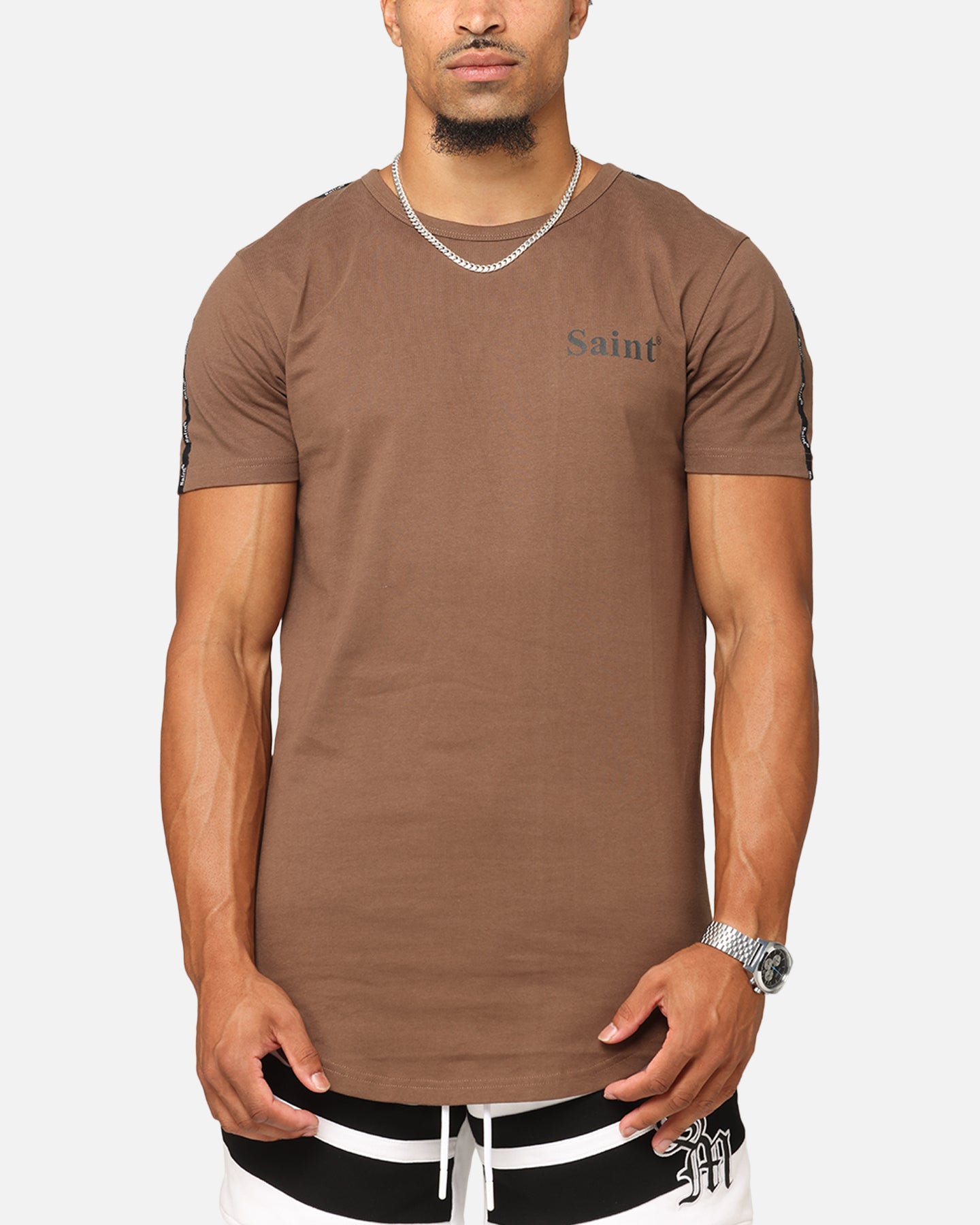 Saint Morta Numeraire Sport El Duplo T-Shirt Dark Brown