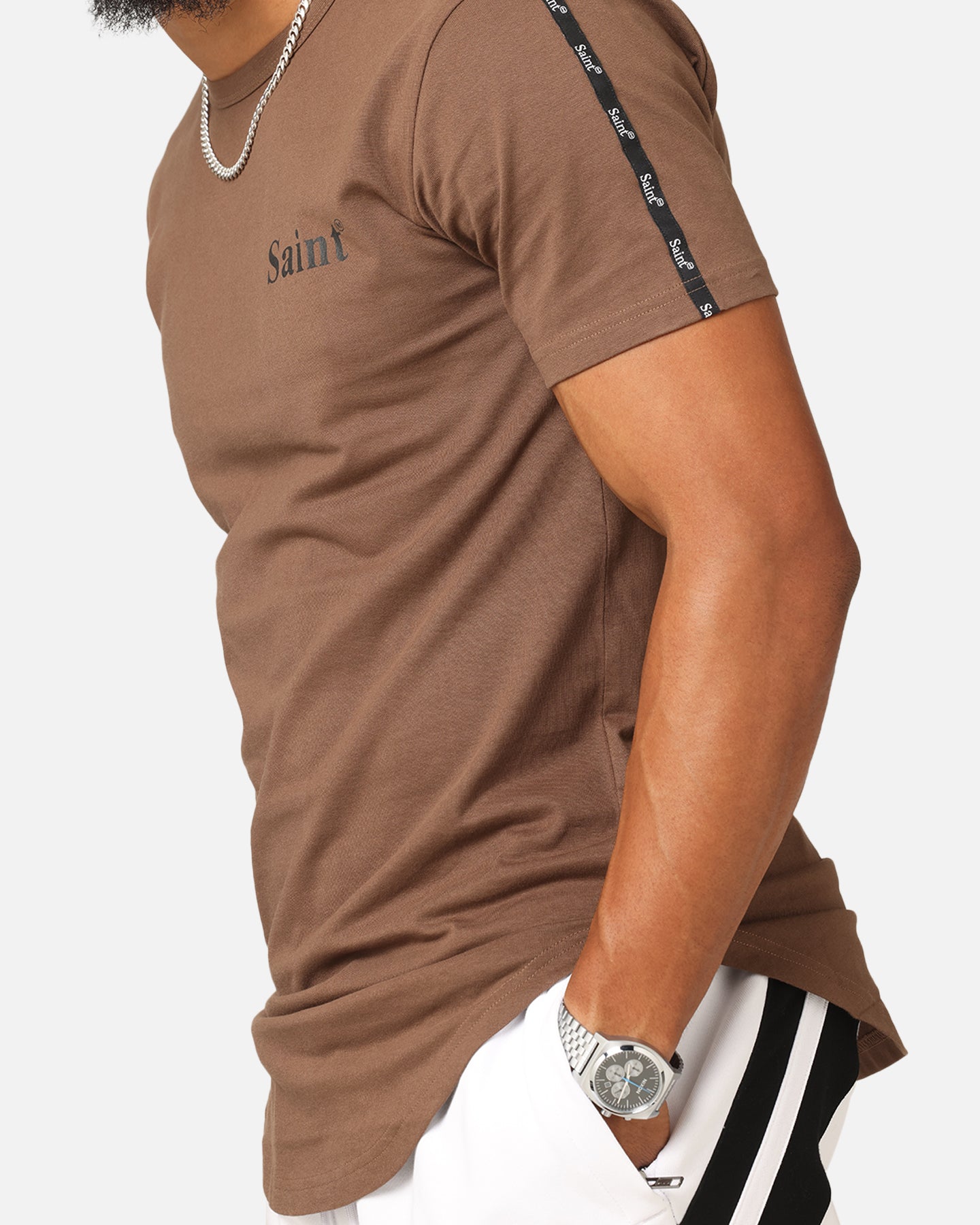 Saint Morta Numeraire Sport El Duplo T-Shirt Dark Brown