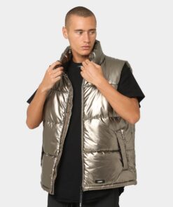 The Anti Order Anti Joy Puffer Vest Pewter