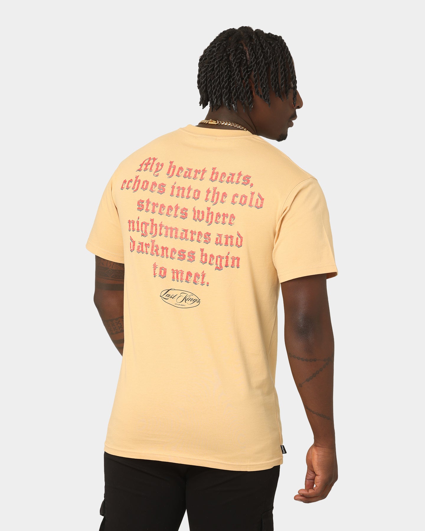 Last Kings Darkness Short Sleeve T-Shirt Sand