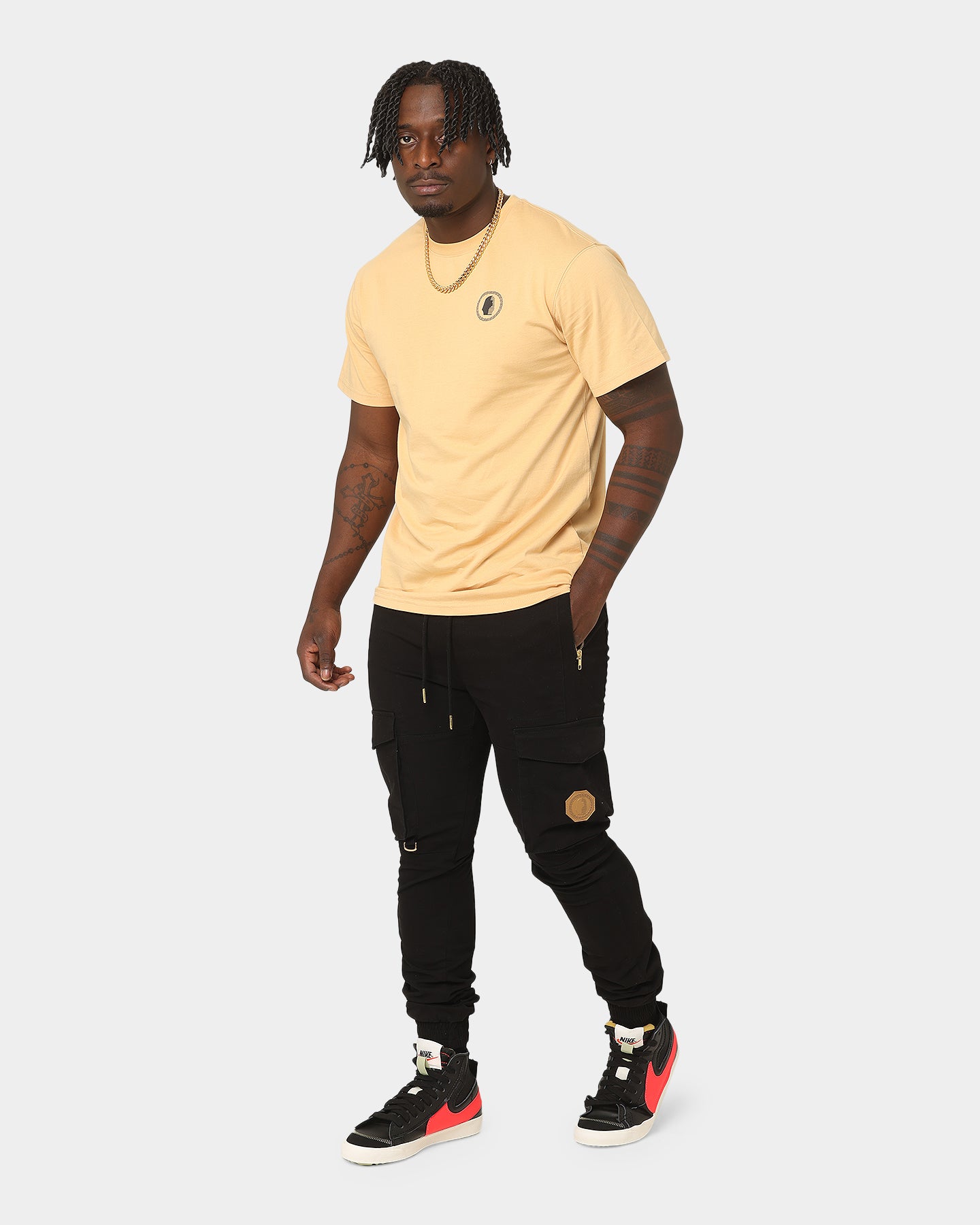 Last Kings Darkness Short Sleeve T-Shirt Sand
