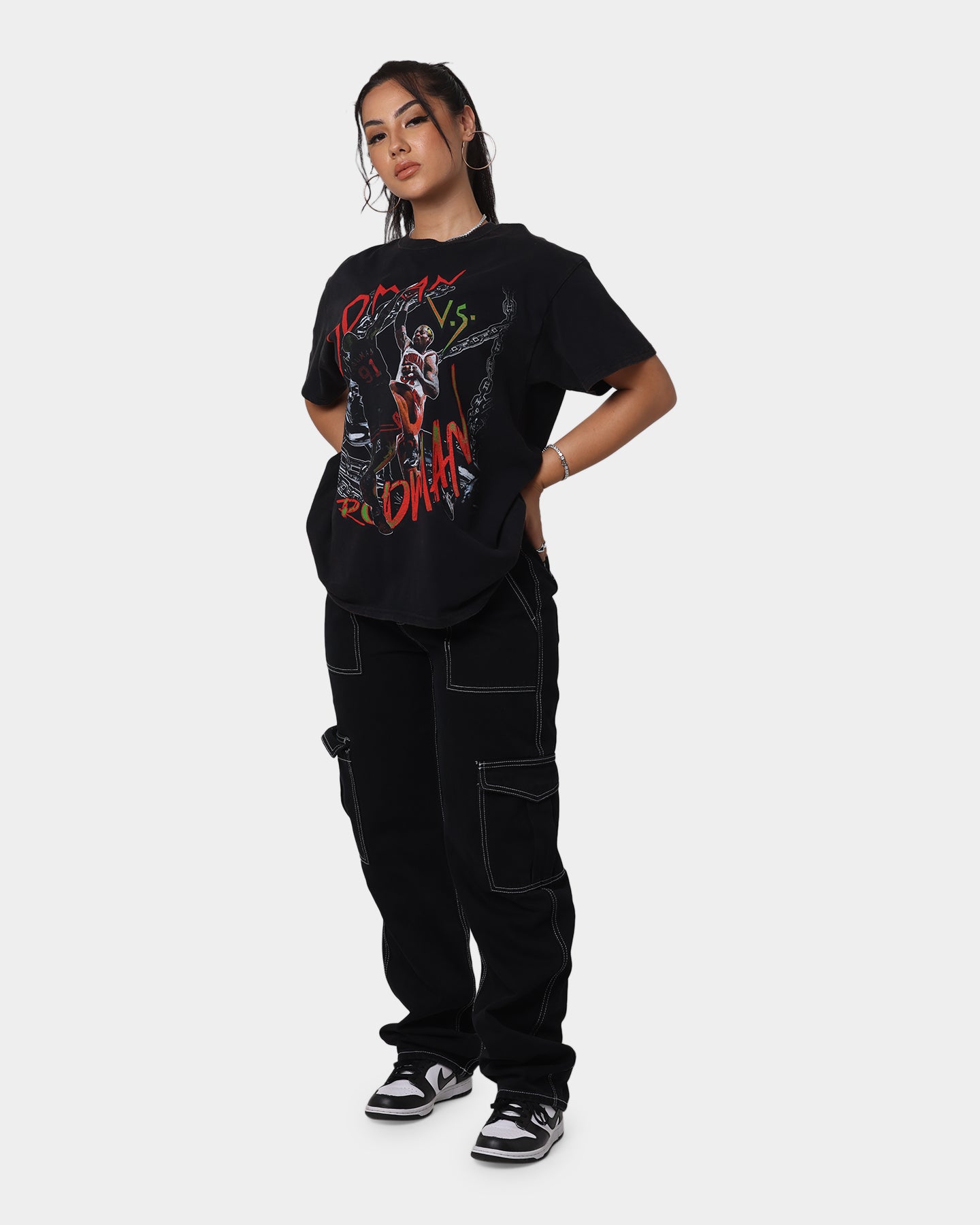 Rodman Brand Rodman V Rodman Vintage T-Shirt Black Wash