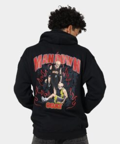 Goat Crew Man Down Hoodie Black