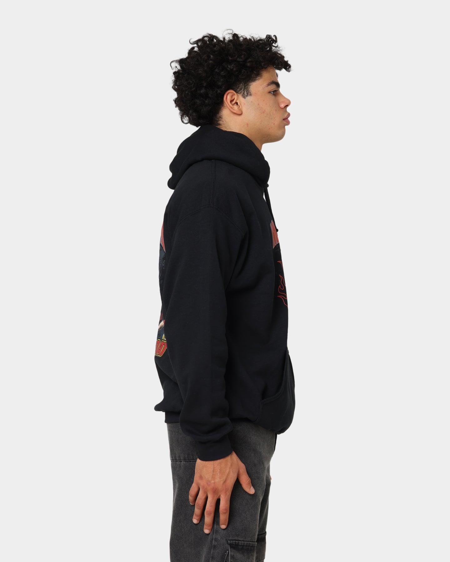 Goat Crew Man Down Hoodie Black
