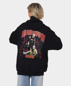 Goat Crew Man Down Hoodie Black