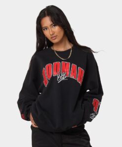 Rodman Brand Rodman Stats Crewneck Black Wash