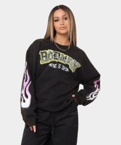 Rodman Brand Zine Vintage Crewneck Black Wash