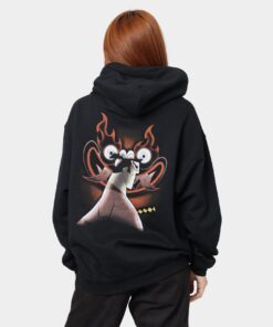 American Thrift X Samurai Jack Samurai Jack Hoodie Black