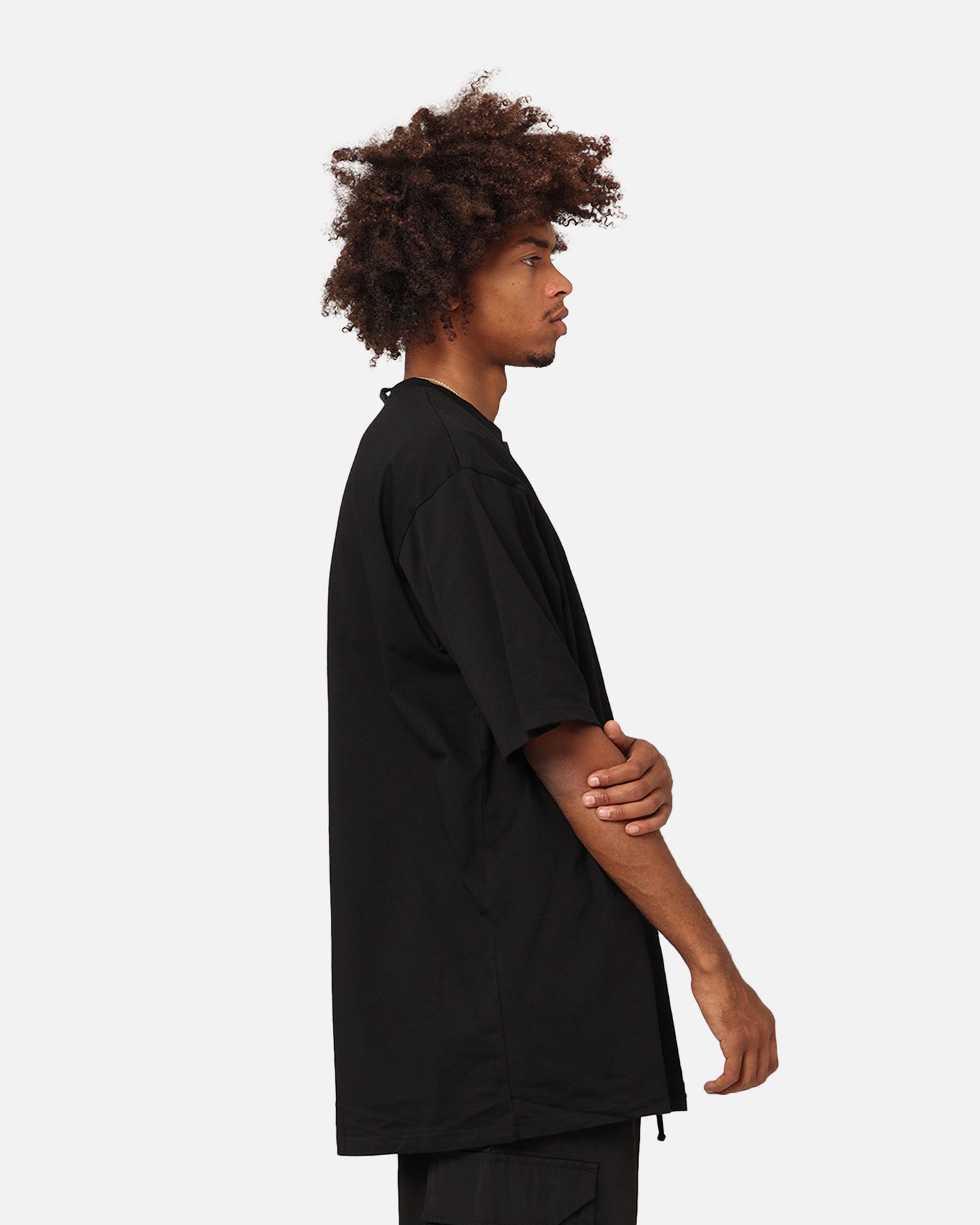 Dxxmlife L-0 A Baggy Blank T-Shirt Black