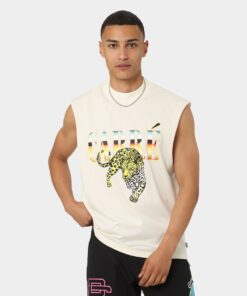Carré Leo Retro Muscle T-Shirt White