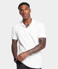 XXIII Luis Rib Polo Shirt White