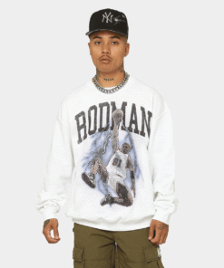 Rodman Brand Rodman Dunk UV Crewneck White