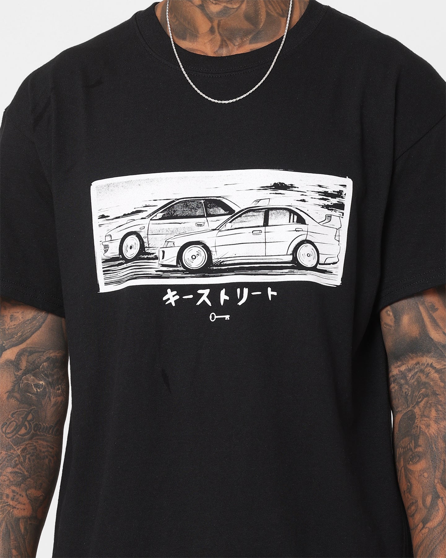 Key Street Versus T-Shirt Black