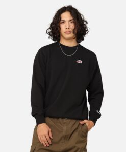 Nike Sportswear French Terry Crewneck Black/White