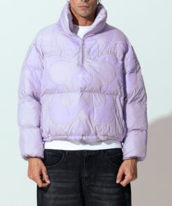 Loiter Eden Puffer Jacket Purple