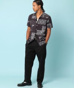 Carré Fragment Button Up Shirt Black