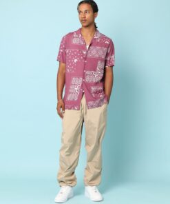 Carré Fragment Button Up Shirt Port