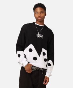 Stüssy Dice Sweater Black