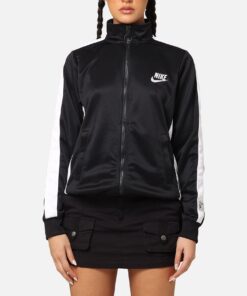 Nike Women's Sportswear Jacket Black/White/White