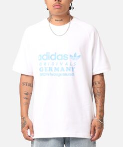 Adidas Retro Graphic T-Shirt White