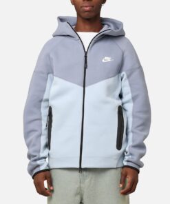 Nike Sportswear Tech Fleece Windrunner Full-Zip Hoodie Jacket Light Armoury Blue