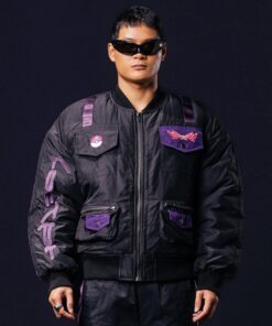 Pokémon By Loiter Master Ball Bomber Jacket Black