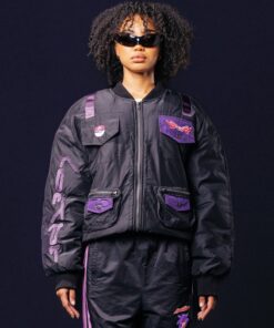 Pokémon By Loiter Master Ball Bomber Jacket Black