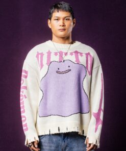 Pokémon By Loiter Ditto Knit Sweater Off White