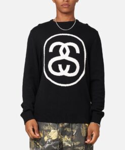Stussy SS Link Sweater Black