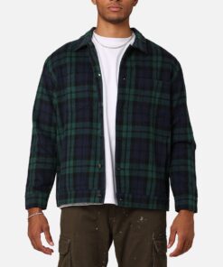 XXIII Darby Plaid Shacket Tartan