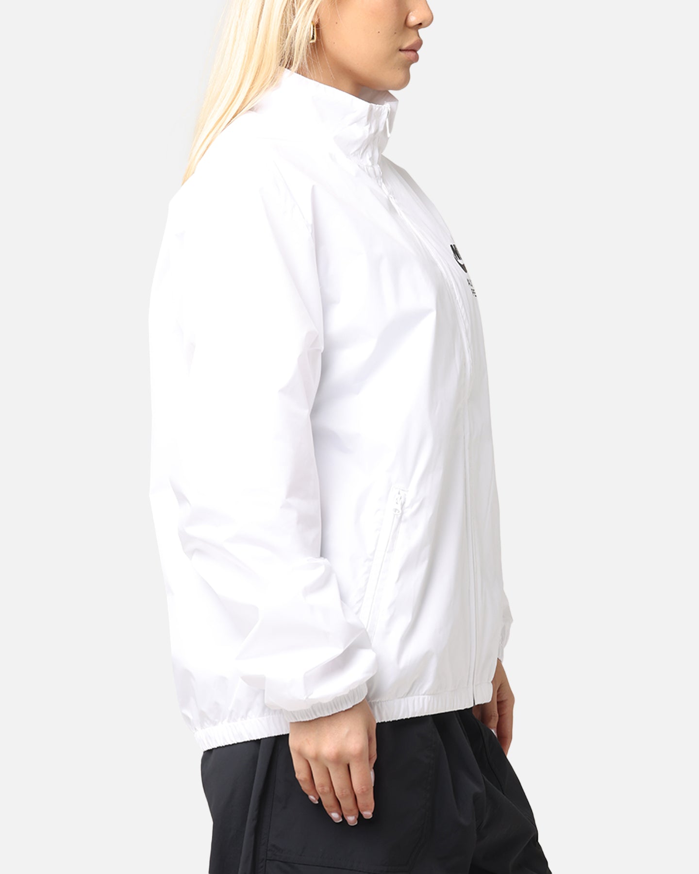 Nike Woven Full Zip Jacket White/White/Black