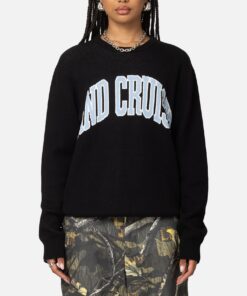 Huf X Toyota Parts And Service Crewneck Sweater Black