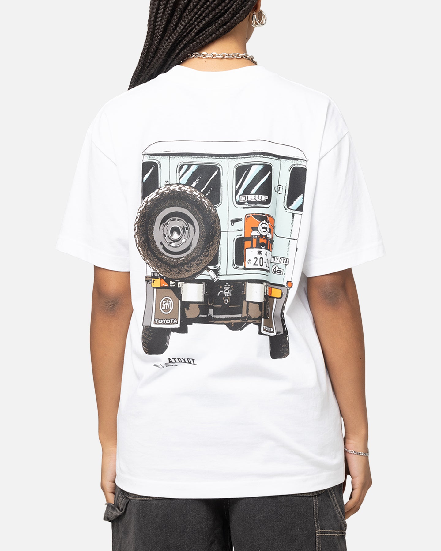 Huf X Toyota Sixties T-Shirt White