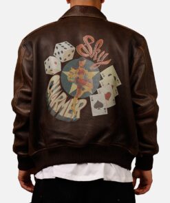 Avirex Sky Charmer Jacket Vintage Brown