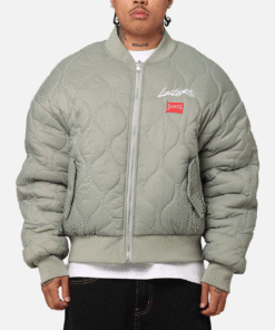 Loiter Kraven Reversible Bomber Jacket Green