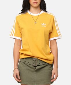 Adidas Classics 3-Stripes T-Shirt Yellow