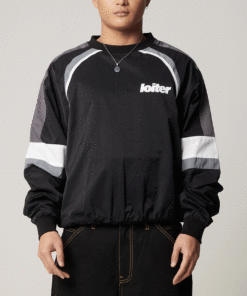 Loiter Studio Athletic Crewneck Black