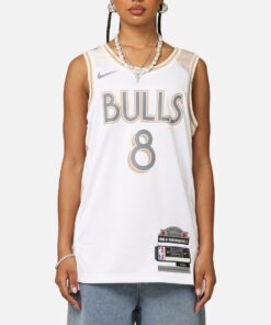 Nike Zach LaVine Chicago Bulls #8 City Edition 2024/25 Nike Dri-Fit NBA Swingman Jersey White