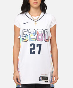 Nike Jamal Murray Denver Nuggets #27 City Edition 2024/25 Nike Dri-Fit NBA Swingman Jersey White