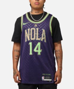 Nike Brandon Ingram New Orleans Pelicans #14 City Edition 2024/25 Nike Dri-Fit NBA Swingman Jersey White