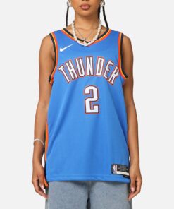 Nike Shai Gilgeous-Alexander Oklahoma City Thunder #2 Icon Edition 2022/23 Nike Dri-Fit NBA Swingman Jersey Signal Blue