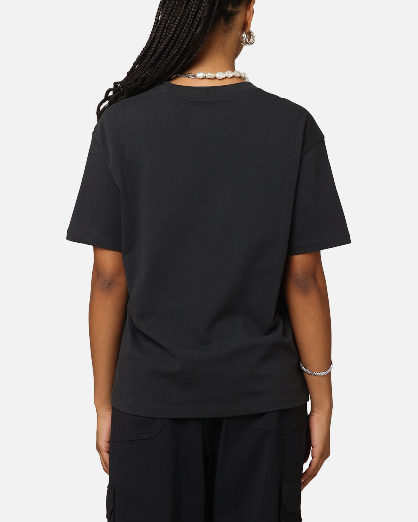 Jordan Women's Heritage Graphic T-Shirt Off Noir/Gym Red