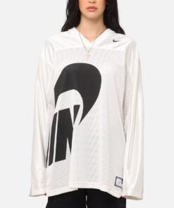 Nike Women's Sportswear Oversized Long Sleeve Dance Jersey Sail/Black