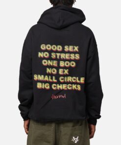 4HUNNID Good Sex Hoodie Black