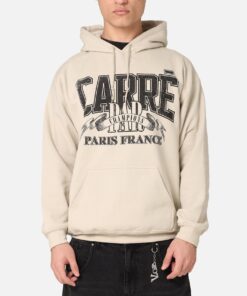 Carre Champs Hoodie Sand