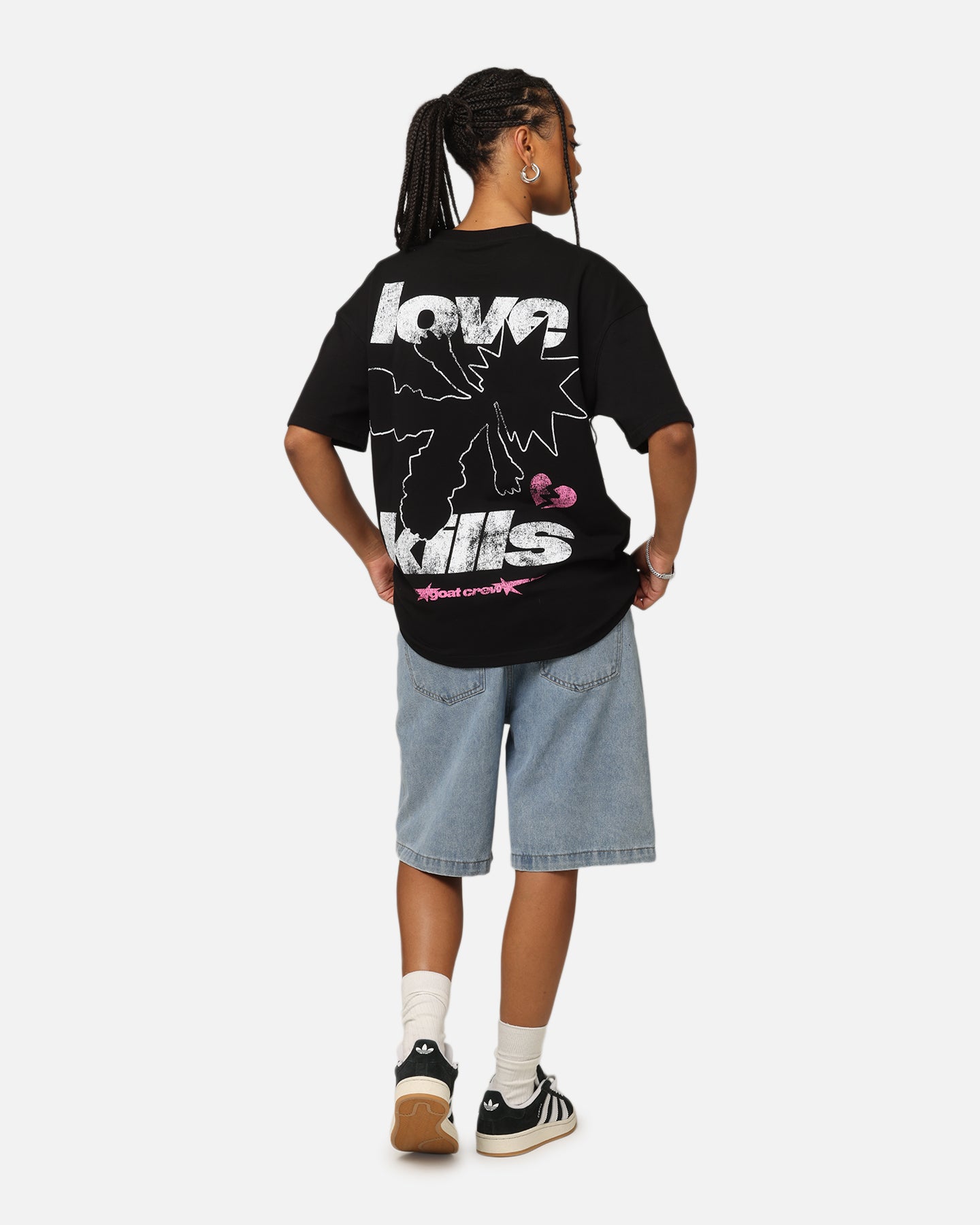 Goat Crew Love Kills T-Shirt Black