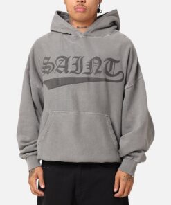 Saint Morta Chroma Hoodie Washed Charcoal