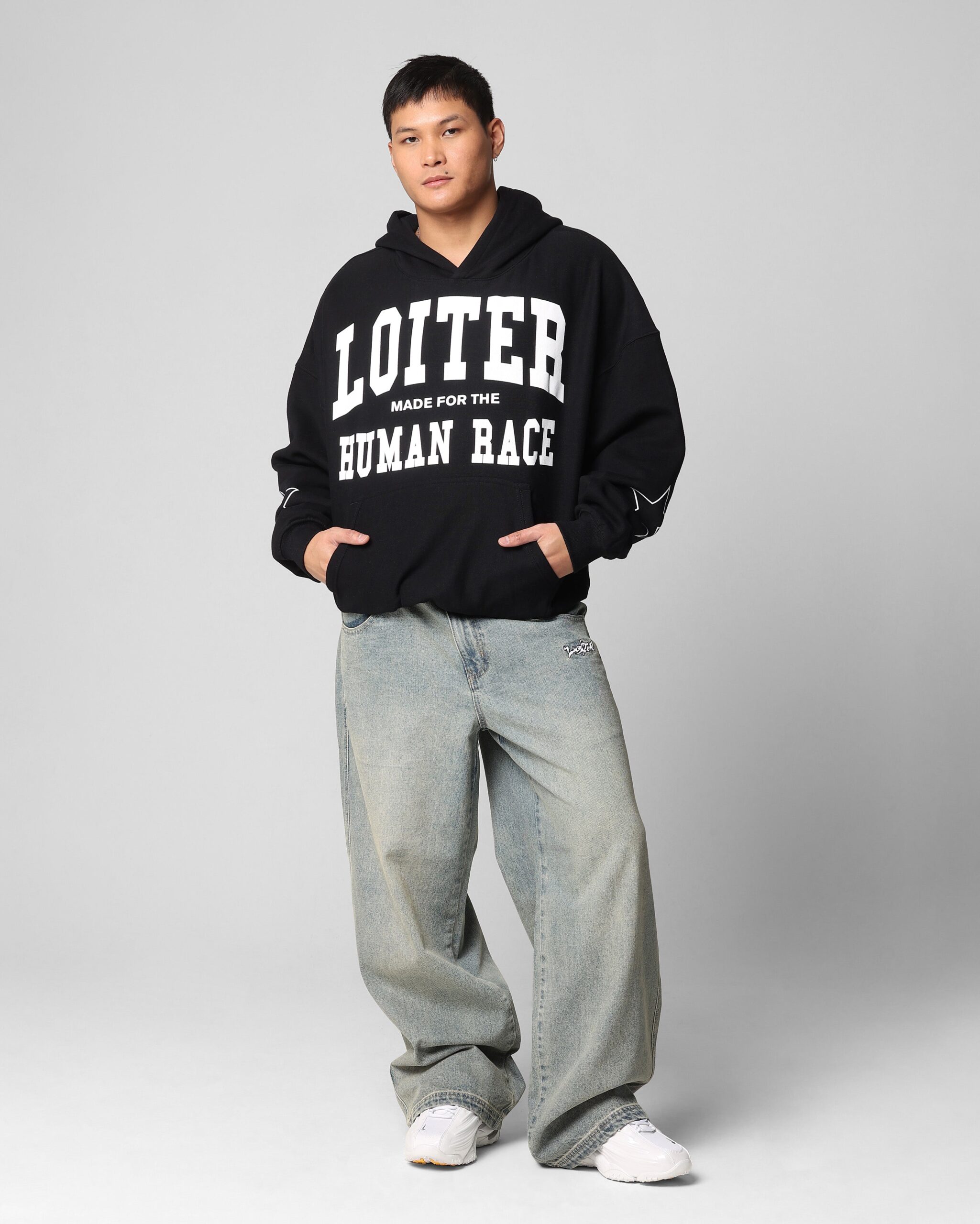 Loiter Training Day Hoodie Black